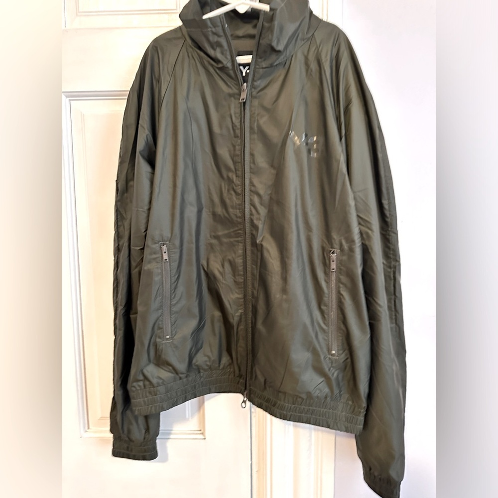 Y-3 Women’s Olive Green Windbreaker Jacket